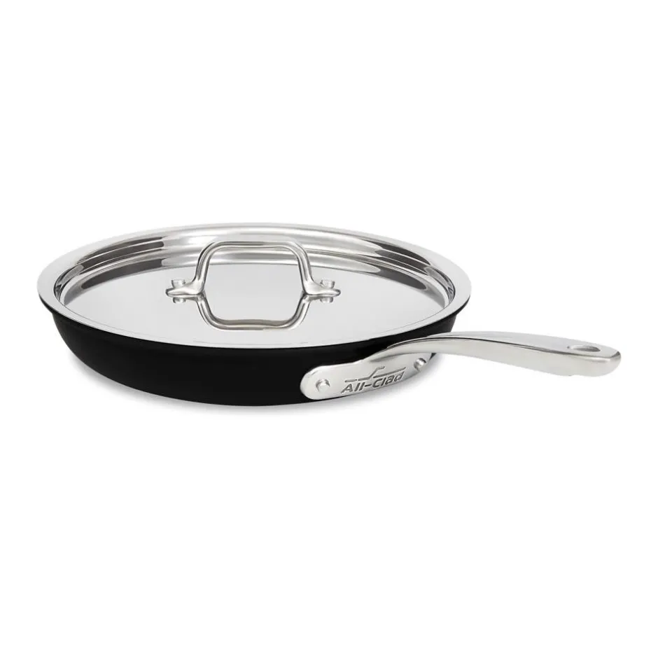 All-Clad 10-Inch Fry Pan with Lid / NS Pro, Nonstick Cooking