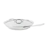 All-Clad 14-Inch Fry Pan with Lid / D5 Brushed Stainless Masterpiece