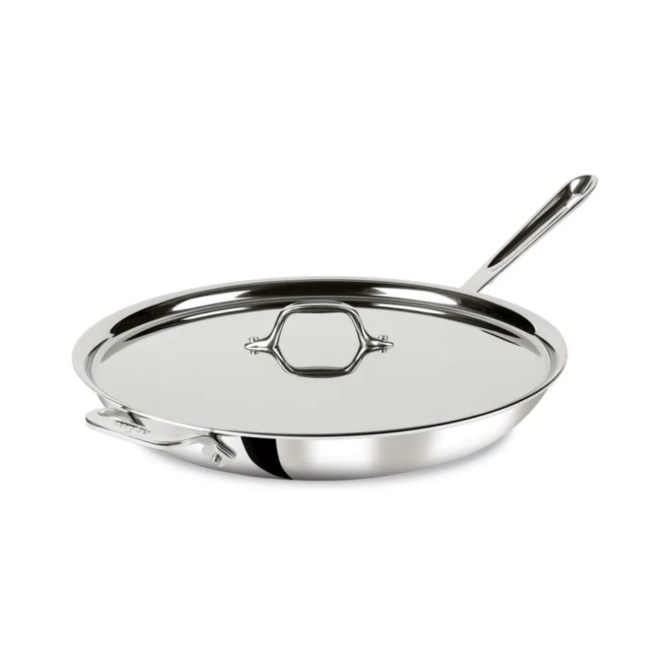 All-Clad 14-Inch Fry Pan with Lid / Big Batches, Big Flavours
