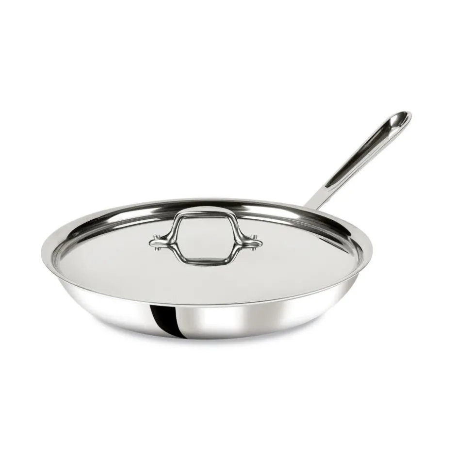 All-Clad 12-Inch Fry Pan with Lid / Cook, Sear and Serve in One Pan