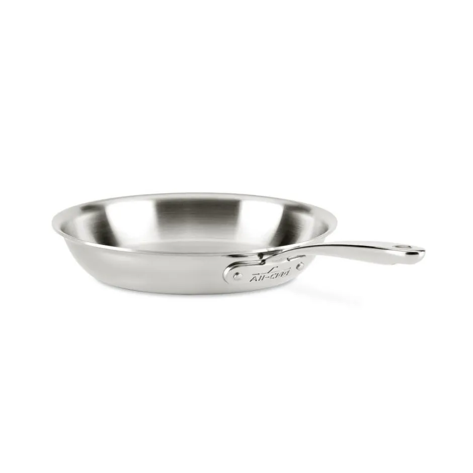 All-Clad 10.5 inch Skillet - Stainless Steel | 3-ply Bonded Cookware