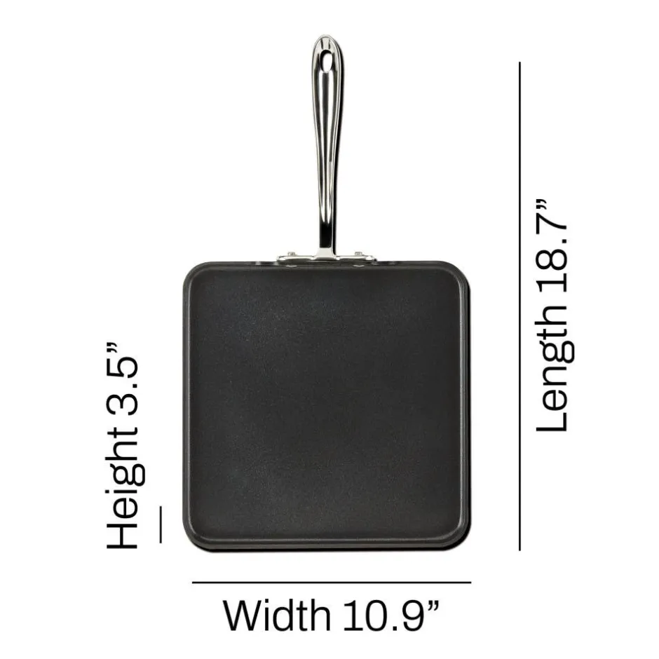 All-Clad 11-Inch Square Griddle / Griddle Your Best with NS Pro