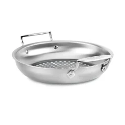 All-Clad 11-Inch Stainless Steel Round Basket / BBQ Perfection by