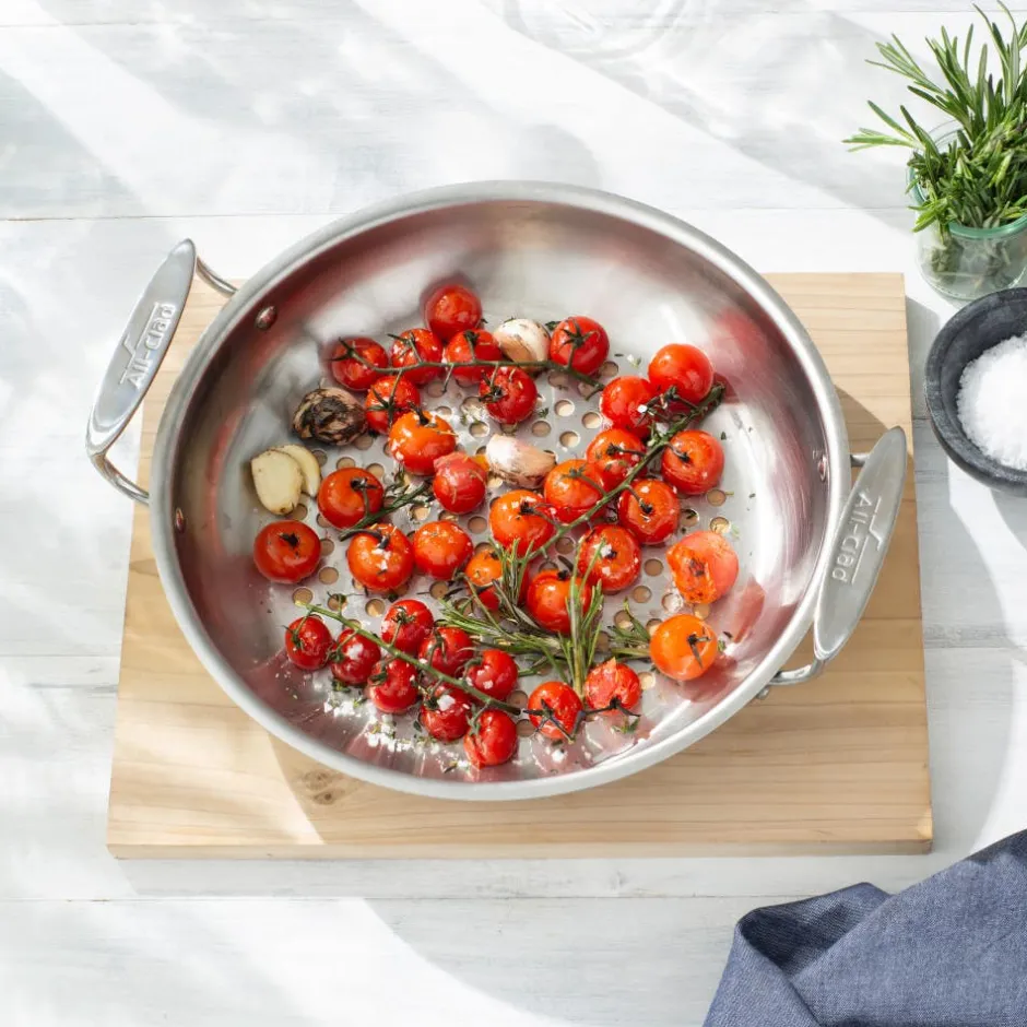 All-Clad 11-Inch Stainless Steel Round Basket / BBQ Perfection by