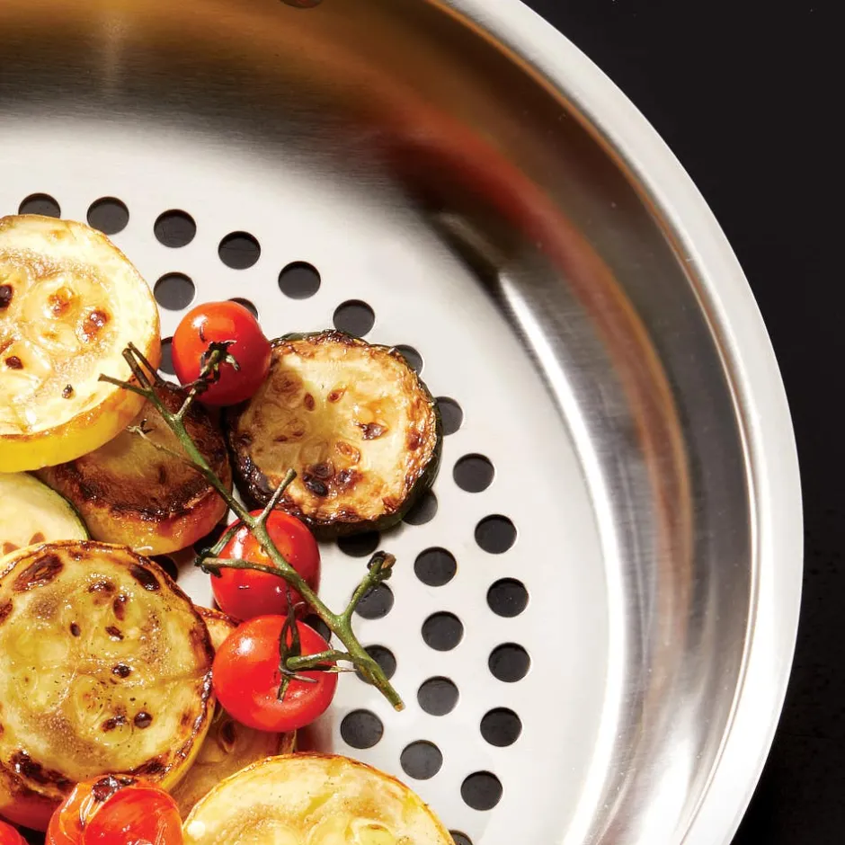 All-Clad 11-Inch Stainless Steel Round Basket / BBQ Perfection by