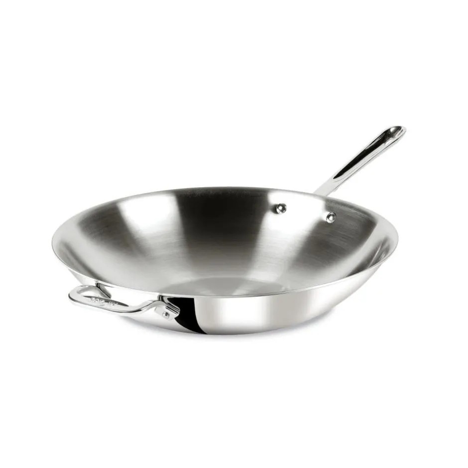 All-Clad 14-Inch Stainless Steel Wok I