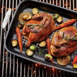 All-Clad 11-inch x 15-Inch Outdoor Grill Nonstick Roaster I
