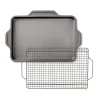 All-Clad Nonstick Bakeware Pan With Cooling Rack I