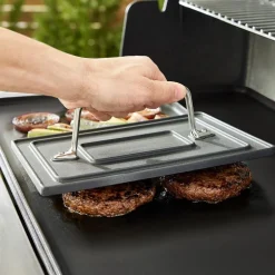 All-Clad Outdoor Accessories, Cast Iron Grill Press, 10 inch