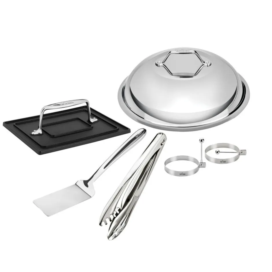 All-Clad Outdoor Grilling Accessories Set, 6 Piece