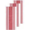 All-Clad 3-Pack Chilli Red Dual Kitchen Towel Set / Pop of Colour with Maximum Absorbency