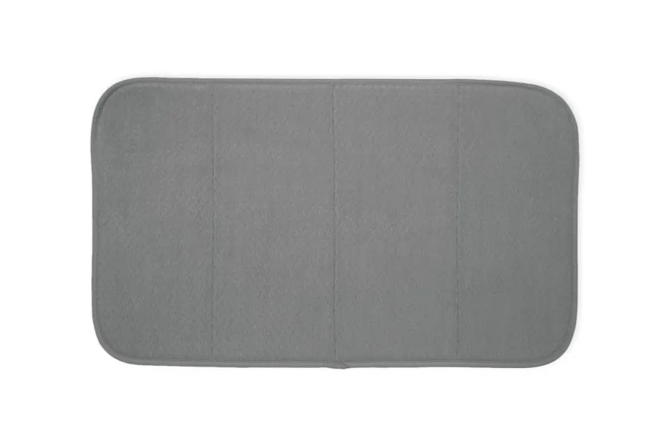 All-Clad 2-Pack Pewter Grey Drying Mat Set / Modern Look and Superior Drying Performance