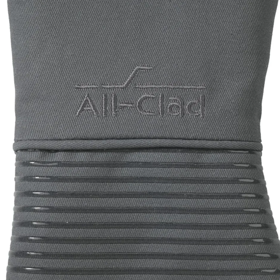 All-Clad 2-Pack Pewter Grey Oven Mitt Set / Classic Elegance Meets Heat Protection