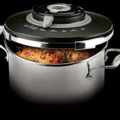 All-Clad PC8-Precision Stainless Steel Stovetop Pressure Cooker |