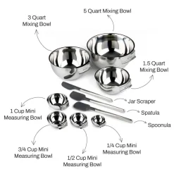 All-Clad 10- Piece Cooking & Baking Prep Set |