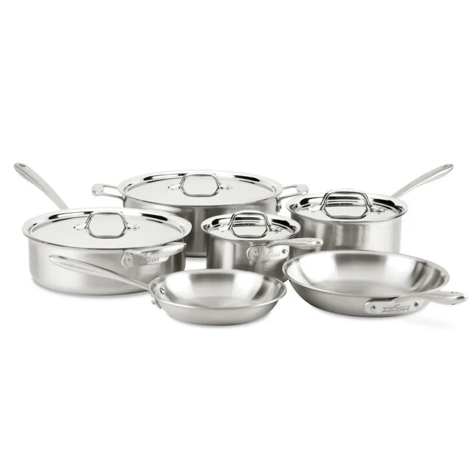 All-Clad 10-Piece Cookware Set - Pots & Pans | Collective Set