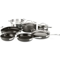 All-Clad 10-Piece Essentials Nonstick Cookware Set I