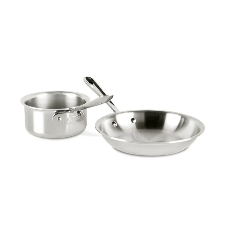 All-Clad 2-Piece Kitchen Helper Set / Essential D3 Cookware