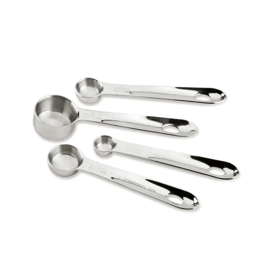 All-Clad 4-Piece Measuring Spoon Set / Accuracy in Every Recipe