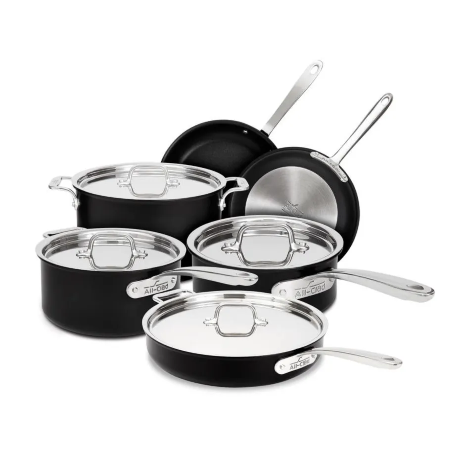 All-Clad 10-Piece Nonstick Cookware Set / NS Pro Premium Collection