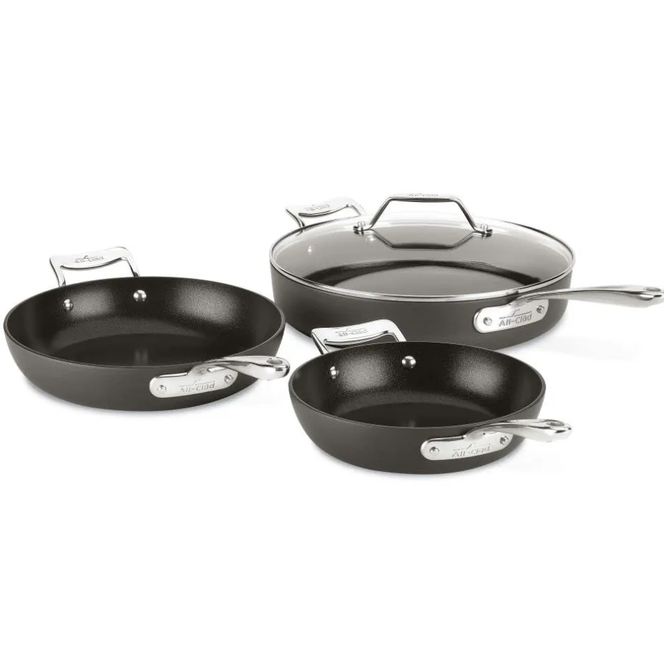 All-Clad 4-Piece Nonstick Essentials Cookware Set I