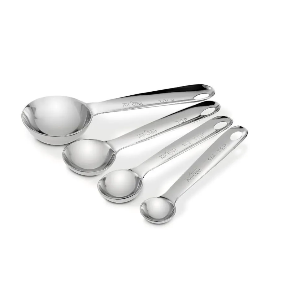 All-Clad 4-Piece Stainless Steel Measuring Spoon Set I