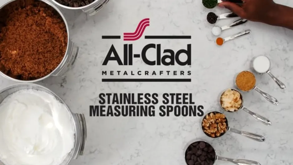 All-Clad 4-Piece Stainless Steel Measuring Spoon Set I