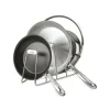 All-Clad Pot and Pan Organizer | 4-Slot Stainless Steel Organizer |