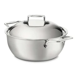 All-Clad 5.5-Quart BD5 Stainless Steel Dutch Oven I
