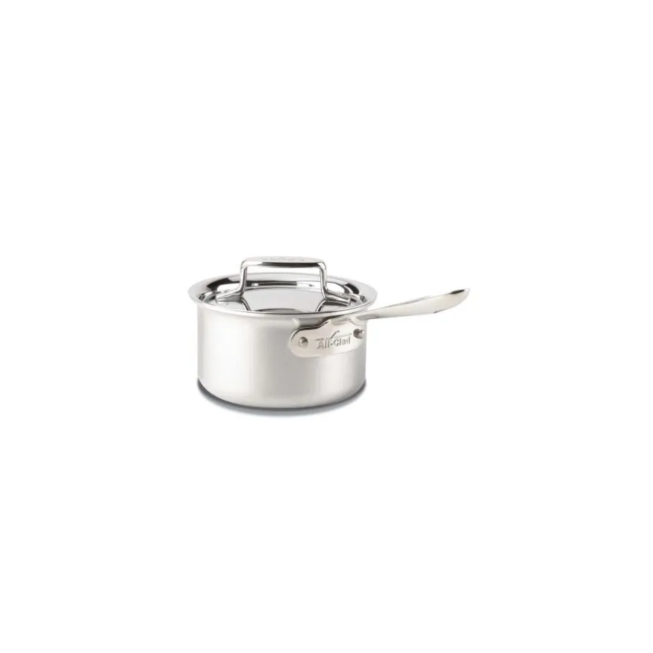 All-Clad 1.5-Quart BD5 Stainless Steel Sauce Pan I
