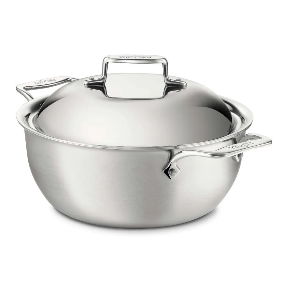All-Clad 5.5-Quart BD5 Stainless Steel Dutch Oven I