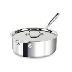 All-Clad 6-Quart D3 Stainless Steel Deep Saute Pan I