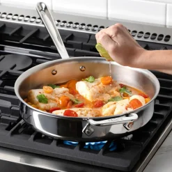 All-Clad 6-Quart D3 Stainless Steel Saute Pan I