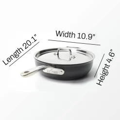 All-Clad 4-Quart Essential Pan with Lid / NS Pro Multi-Use Cookware