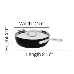 All-Clad 6-Quart Essential Pan with Lid / Bigger Batches with