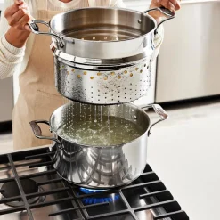 All-Clad 8-Quart Multipot with Insert / Cook More, Strain Less