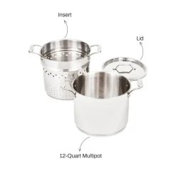 All-Clad 12-Quart Multipot with Insert / Big Batch Cooking with