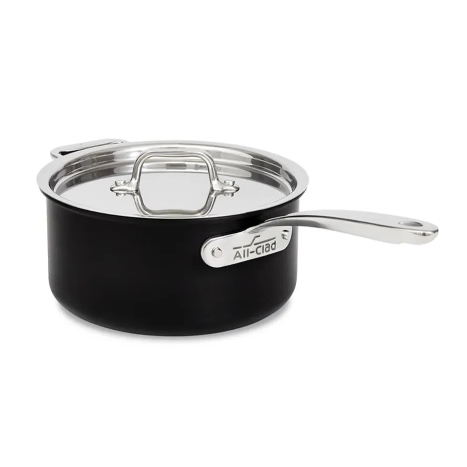 All-Clad 3.2-Quart Sauce Pan with Lid / Cook Smarter with NS Pro