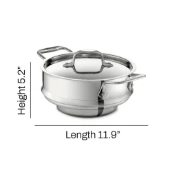 All-Clad 3-Quart Stainless Steel All-Purpose Steamer I