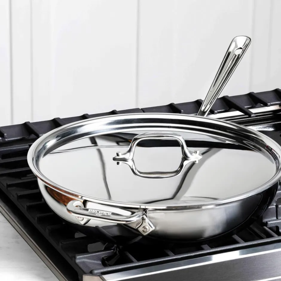 All-Clad 4 Quart Stainless Steel Weeknight Pan I