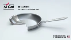 All-Clad Soup Pot and Ladle Set / 4-Quart Stainless Steel Cooking Essentials