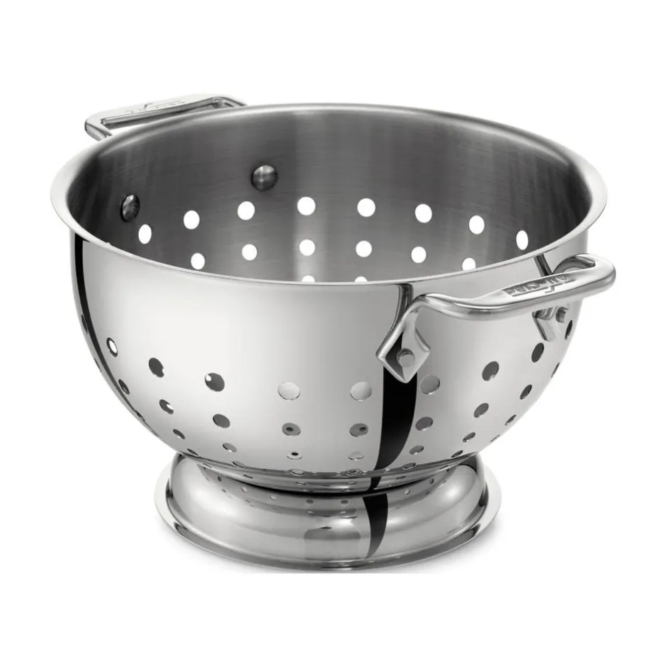 All-Clad Stainless Steel Colander, 5 Quart, Large Colander I