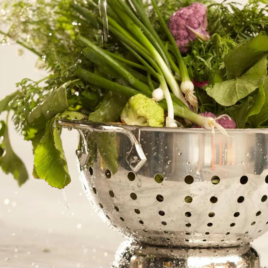 All-Clad Stainless Steel Colander, 5 Quart, Large Colander I