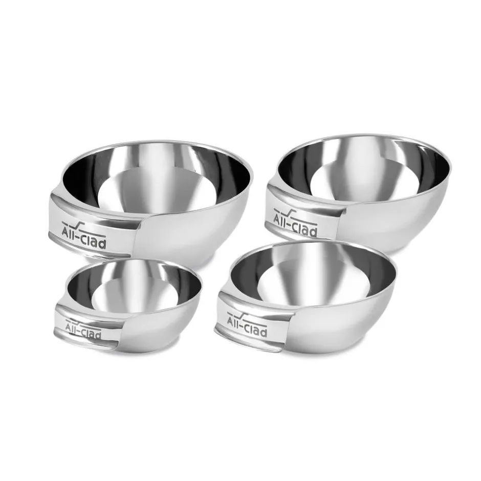 All-Clad Stainless Steel Mini Measuring Bowl Set - 4 Piece |