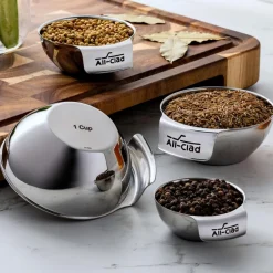 All-Clad Stainless Steel Mini Measuring Bowl Set - 4 Piece |