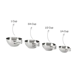 All-Clad Stainless Steel Mini Measuring Bowl Set - 4 Piece |
