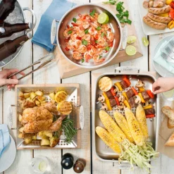 All-Clad Stainless Steel Roaster / Outdoor Grilling Made Easy