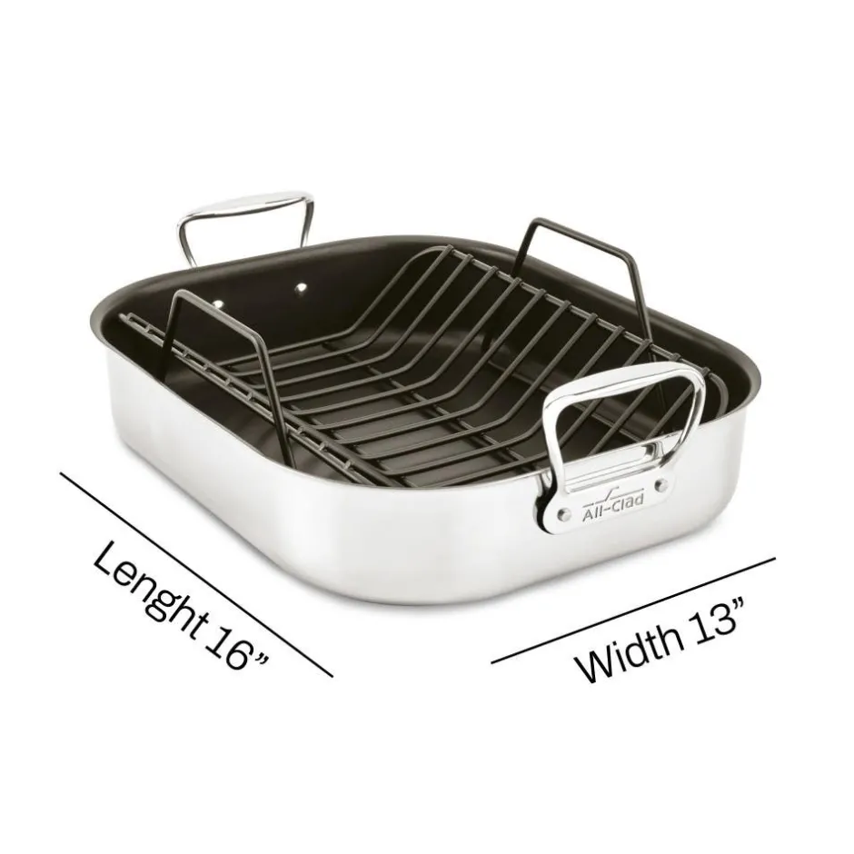 All-Clad Stainless Steel Roaster Rack, Gourmet Accessories |