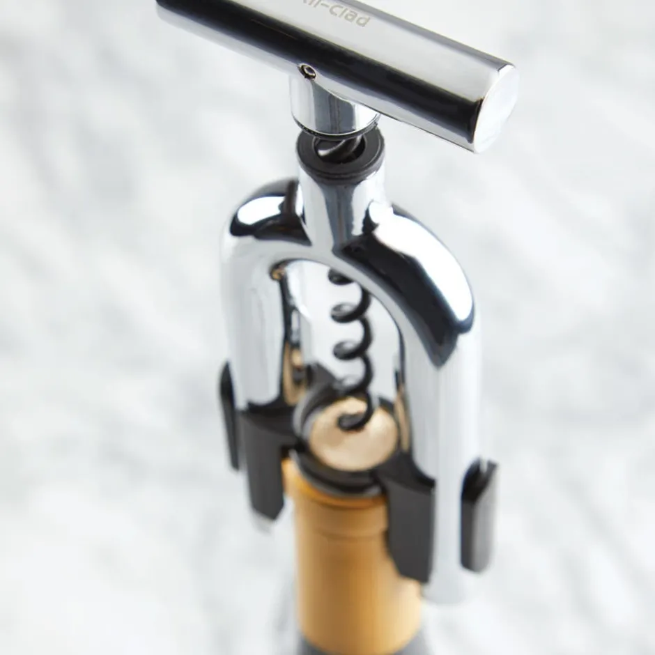 All-Clad Stainless Steel Wine/Prosecco Corkscrew