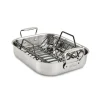 All-Clad 11 x 14-Inch Stainless Steel Small Roaster With Rack I